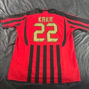 VINTAGE AC Milan #22 Kaka 2007-08 Home Adidas Jersey